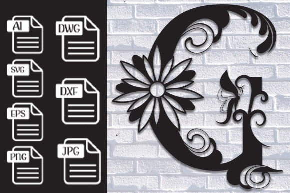 Butterfly Floral Alphabet Laser Cut G: A Designer’s Review for Wall Decor