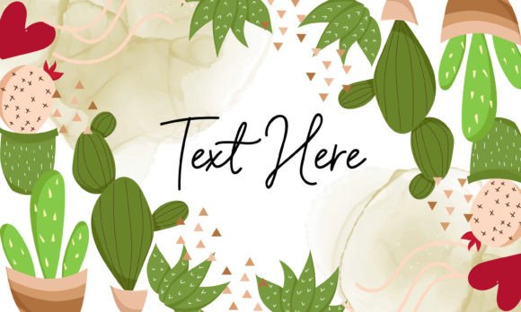 Cactus Background Embroidery Review