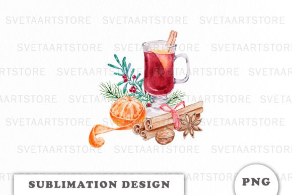 Christmas Holidays Drinks Clipart PNG Review