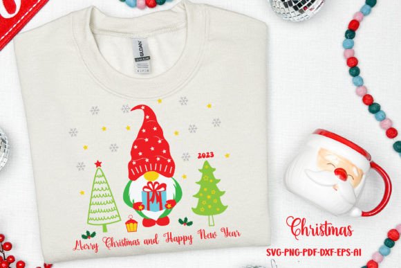 Christmas Svg, Gnome Christmas Svg: Graphics and Print Templates Review