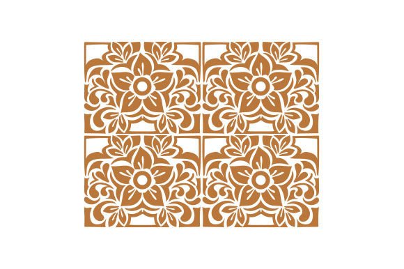 Floral Tooled Leather - Pattern for Crafts and Designs