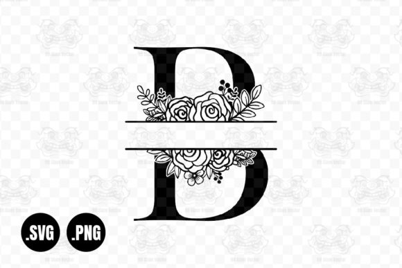 Flower Split Letter B Monogram Review