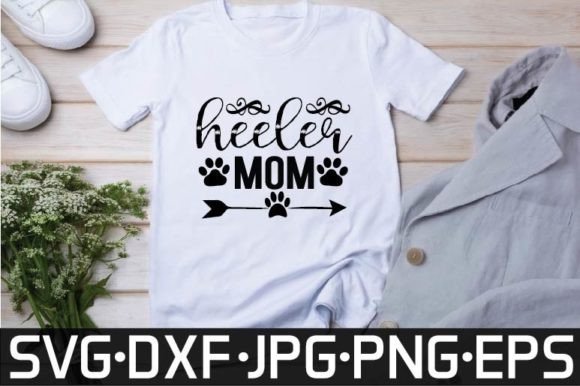 Heeler Mom Svg Design: A Graphic Design Asset for T-Shirt Designs and Graphics