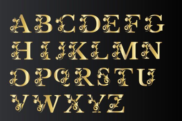 Initial Alphabet Logo: Elegant Graphics for Logos