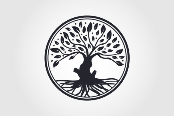 Root of the Tree Logo Illustration: A Graphics and Logos Review for Sellers