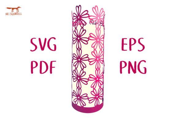 Stellaria Flower Geometric Lantern SVG: 3D SVG Shapes Review