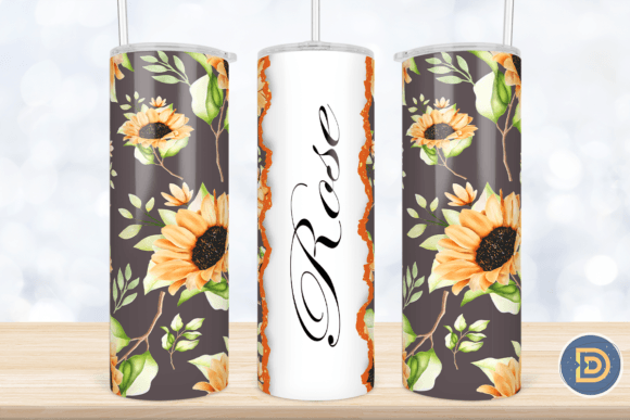 Sunflower Add Your Name 20Oz Tumbler PNG: A Crafts Graphics Review