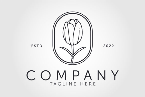 Tulip Line Icon. Nature, Botany, Beauty. Graphics and Logos Review